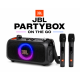 JBL Partybox On The Go + 2 Microphone